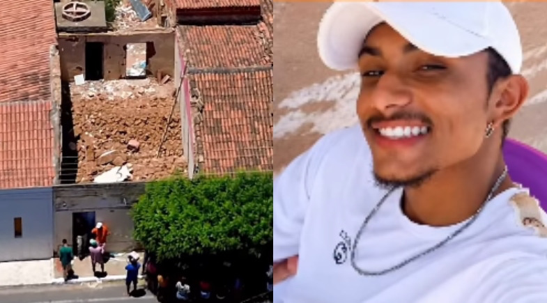 Servente de 20 anos m0rre após parede desabar durante reforma de casa no Nordeste