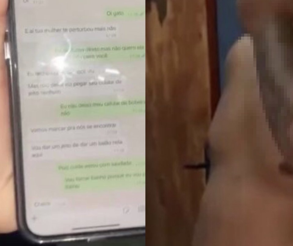 Mulher descobre conversas íntimas do marido com outro homem e resolve expor tudo na internet