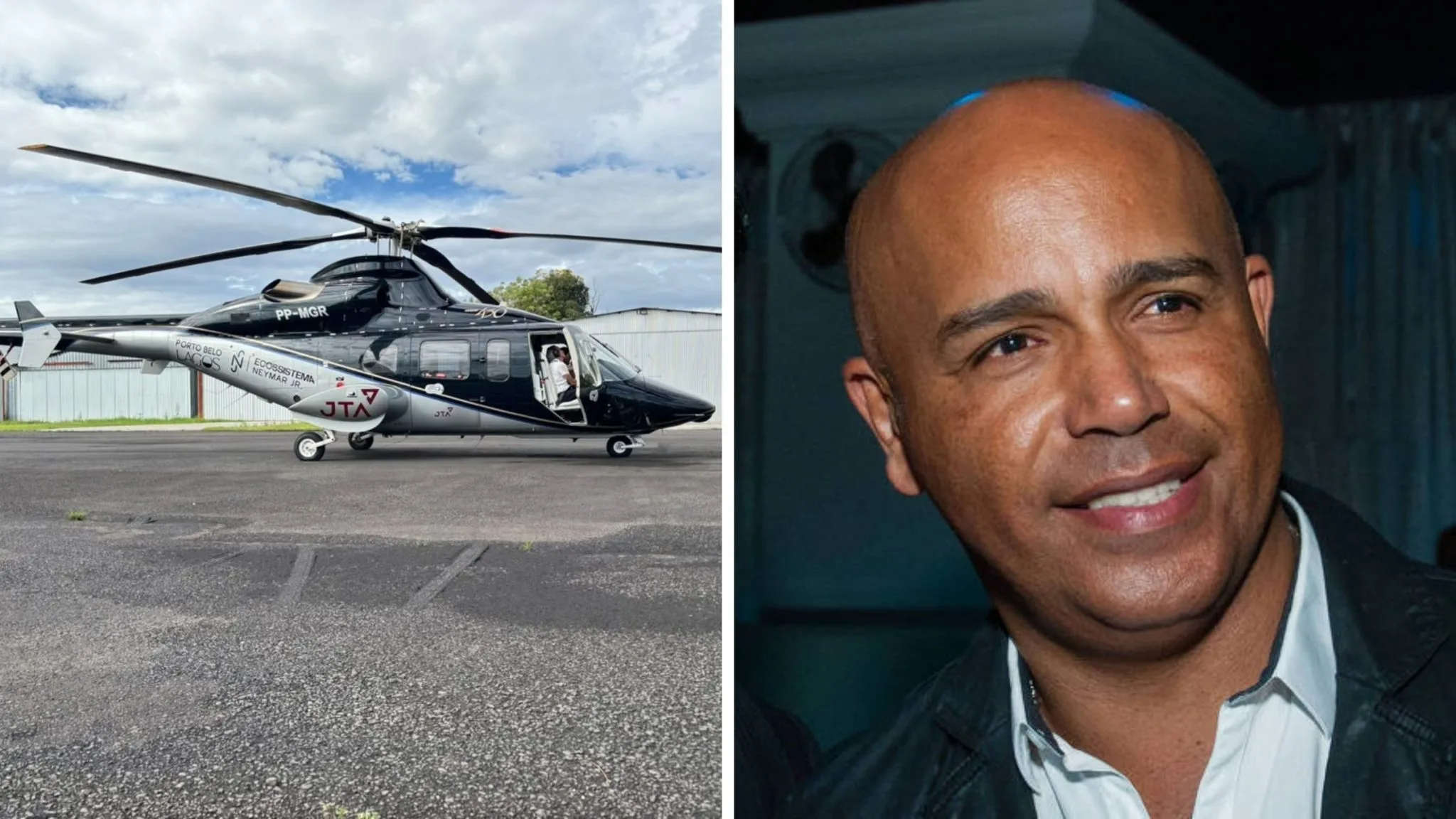 Rick da dupla Rick e Renner está em helicóptero que desapareceu durante fortes temporais