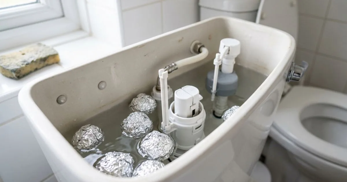 Colocar papel-alumínio no vaso sanitário: para que serve e por que é recomendado