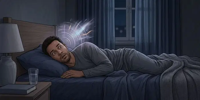 Ouvir um estrondo ao pegar no sono sem haver nenhum barulho no quarto tem uma explicação
