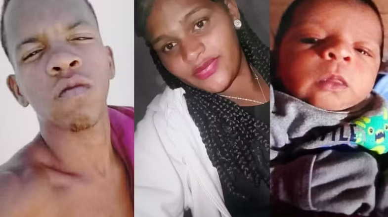 Casal e filho de 1 mês são asss4ssinado a tir0s após terem casa invadida na Bahia