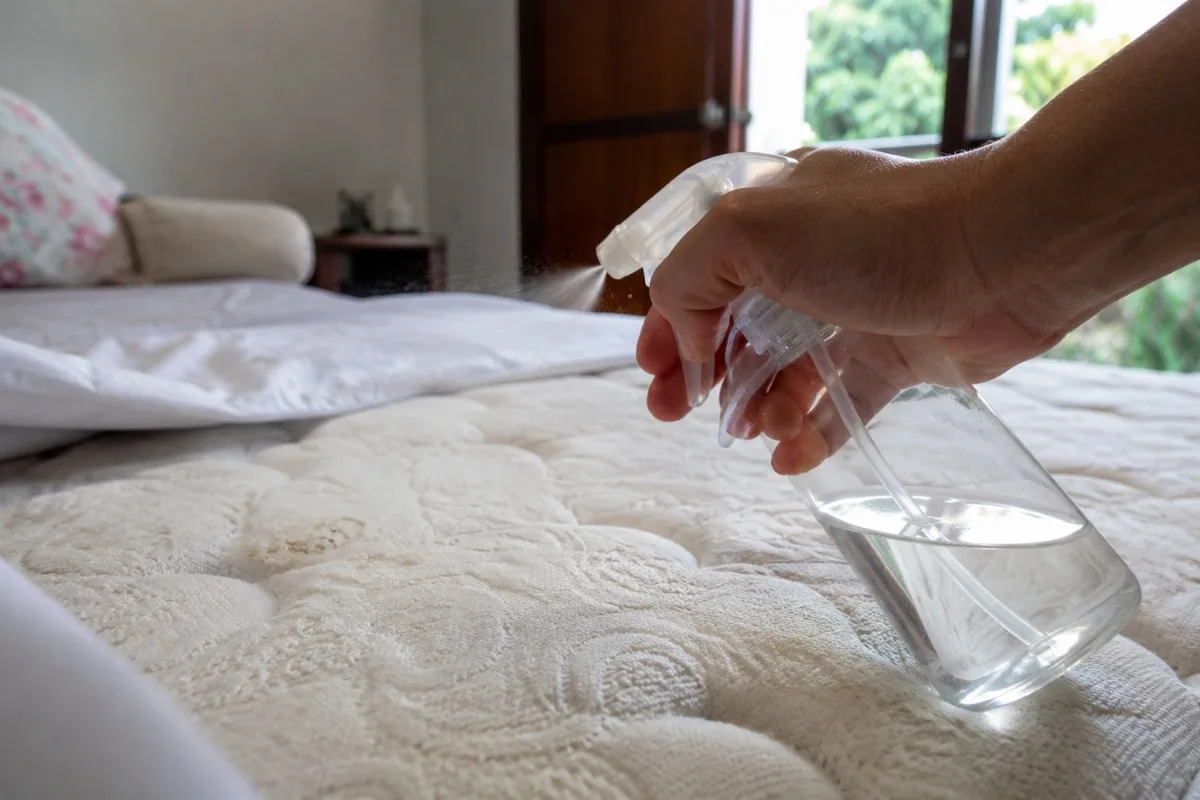 Borrifar álcool no colchão antes de dormir: para que serve e por que é recomendado