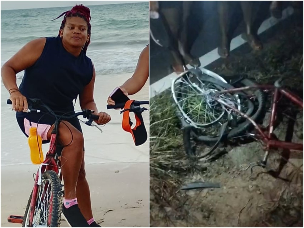 Mulher m0rre após carro atingir grupo de cinco ciclistas no RN