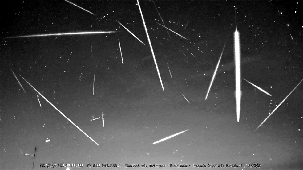 Pico da chuva de meteoros ocorre entre quinta e sexta; veja dicas para observar o fenômeno