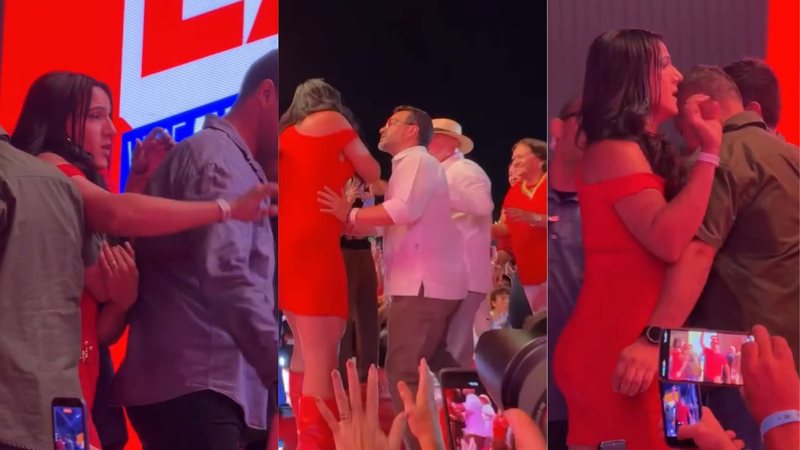 Após ser barrada em palanque de Lula por seguranças vereadora trans de Natal faz pronunciamento; veja como o episódio aconteceu