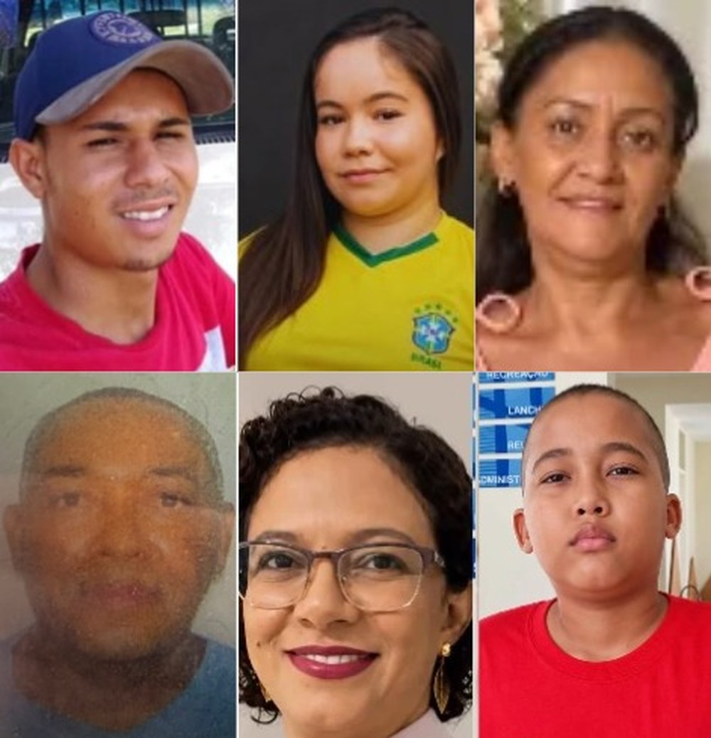 Quem eram as seis pessoas que m0rreram em acidente entre van e caminhonete na Paraíba