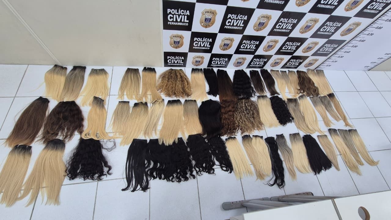 Cabelos avaliados em R$ 250 mil são recuperados após assaltto a salão de beleza no RN