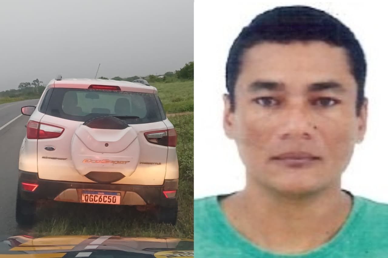 Carro de p0licial penal suspeito de mattar a ex-companheira e o pai dela é encontrado em rodovia no RN, mas ele segue foragido