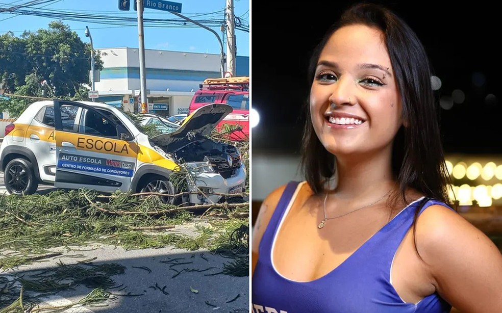 Jovem De 24 Anos Morre Após árvore Atingir Carro De Autoescola Onde Ela